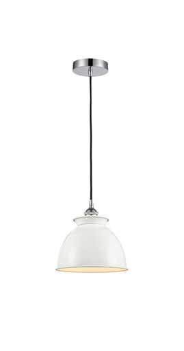 Edison One Light Mini Pendant Polished Chrome