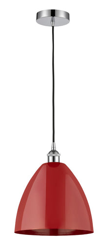 Edison One Light Mini Pendant Polished Chrome