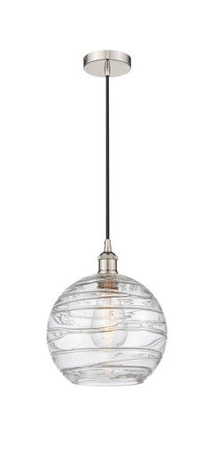 Edison One Light Mini Pendant Polished Nickel