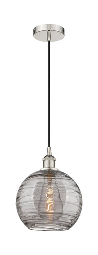 Edison One Light Mini Pendant Polished Nickel