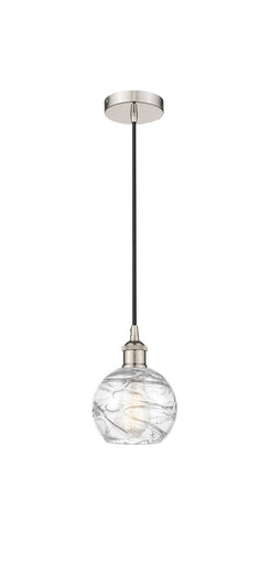 Edison One Light Mini Pendant Polished Nickel