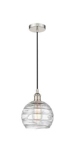 Edison One Light Mini Pendant Polished Nickel