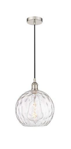 Edison One Light Mini Pendant Polished Nickel
