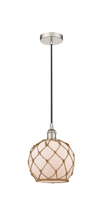 Innovations - 616-1P-PN-G121-8RB - One Light Mini Pendant - Edison - Polished Nickel