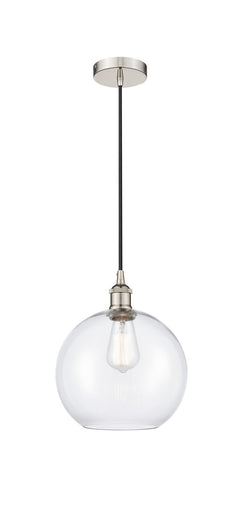 Edison One Light Mini Pendant Polished Nickel