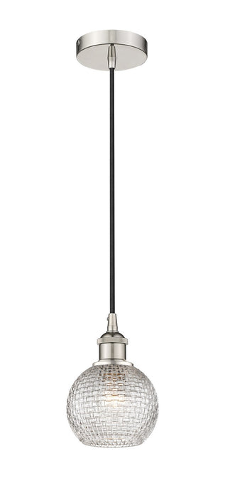 Innovations - 616-1P-PN-G122C-6CL - One Light Mini Pendant - Edison - Polished Nickel