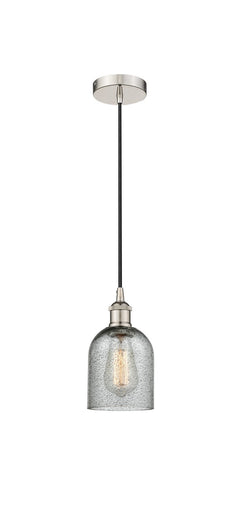 Edison One Light Mini Pendant Polished Nickel