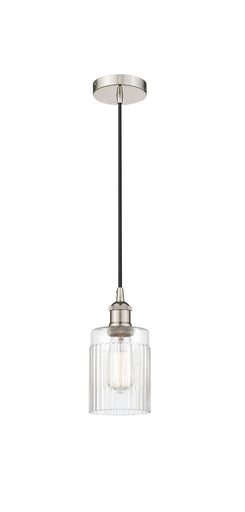 Edison One Light Mini Pendant Polished Nickel