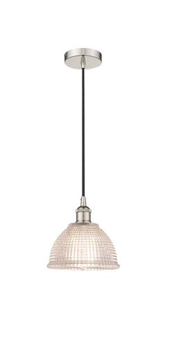 Edison One Light Mini Pendant Polished Nickel