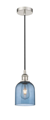 Edison One Light Mini Pendant Polished Nickel