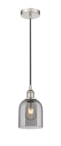 Edison One Light Mini Pendant Polished Nickel