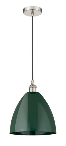 Edison One Light Mini Pendant Polished Nickel