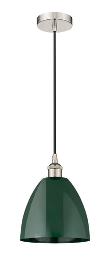 Edison One Light Mini Pendant Polished Nickel