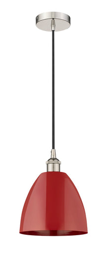 Edison One Light Mini Pendant Polished Nickel