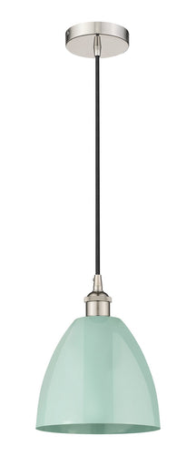 Edison One Light Mini Pendant Polished Nickel