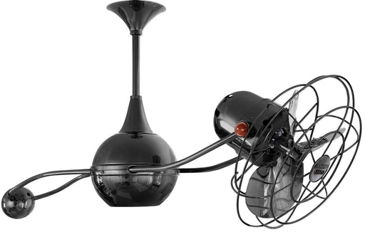 Matthews Fan Company - B2K-BKN-MTL - 40"Ceiling Fan - Brisa 2000 - Black Nickel