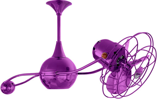 Matthews Fan Company - B2K-LTPURPLE-MTL - 40"Ceiling Fan - Brisa 2000 - Light Purple