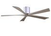 Matthews Fan Company - IR5H-BN-GA-60 - 60"Ceiling Fan - Irene - Brushed Nickel