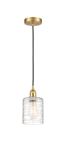 Edison One Light Mini Pendant Satin Gold