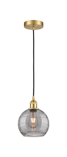 Edison One Light Mini Pendant Satin Gold