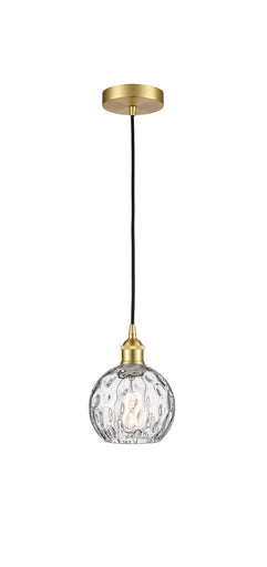 Edison One Light Mini Pendant Satin Gold