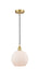 Innovations - 616-1P-SG-G121-8 - One Light Mini Pendant - Edison - Satin Gold