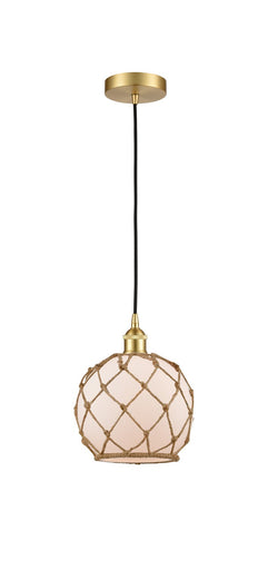 Edison One Light Mini Pendant Satin Gold