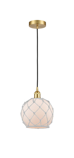 Edison One Light Mini Pendant Satin Gold