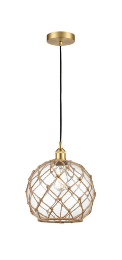 Edison One Light Mini Pendant Satin Gold