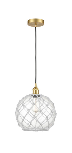 Edison One Light Mini Pendant Satin Gold