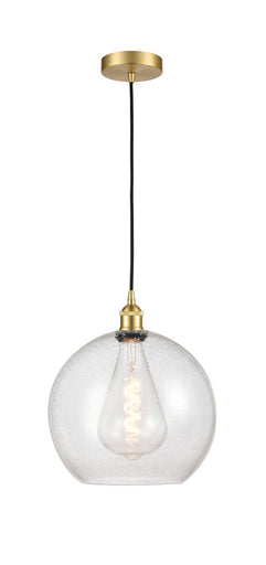Edison One Light Mini Pendant Satin Gold