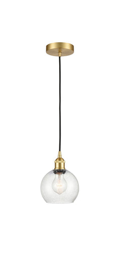 Edison One Light Mini Pendant Satin Gold