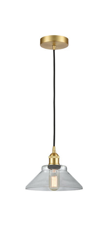 Edison One Light Mini Pendant Satin Gold