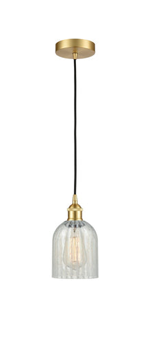 Edison One Light Mini Pendant Satin Gold
