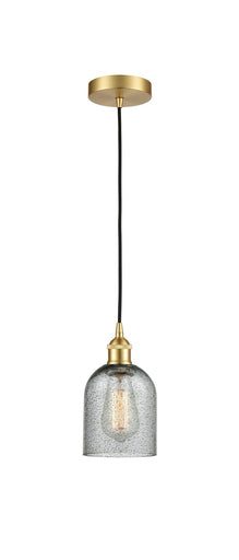 Edison One Light Mini Pendant Satin Gold