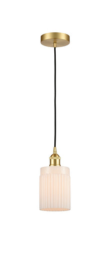 Edison One Light Mini Pendant Satin Gold
