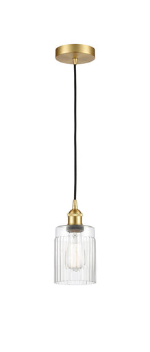Edison One Light Mini Pendant Satin Gold