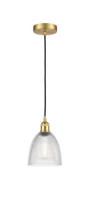 Innovations - 616-1P-SG-G382 - One Light Mini Pendant - Edison - Satin Gold