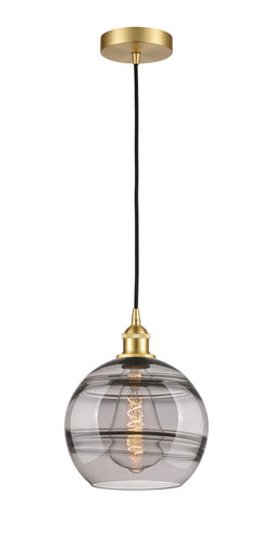 Edison One Light Mini Pendant Satin Gold
