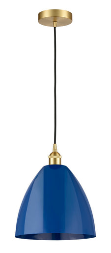 Edison One Light Mini Pendant Satin Gold