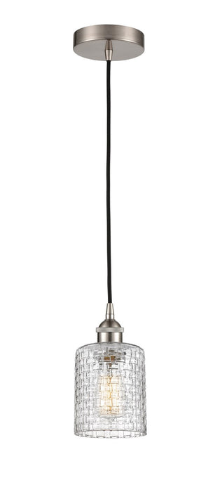 Innovations - 616-1P-SN-G112C-5CL - One Light Mini Pendant - Edison - Brushed Satin Nickel