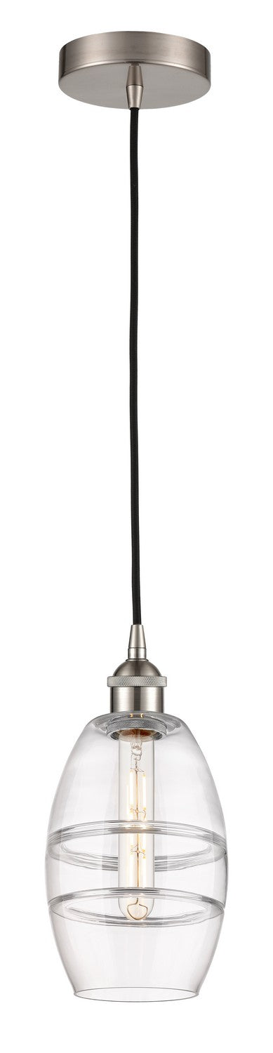 Innovations - 616-1P-SN-G557-6CL - One Light Mini Pendant - Edison - Brushed Satin Nickel