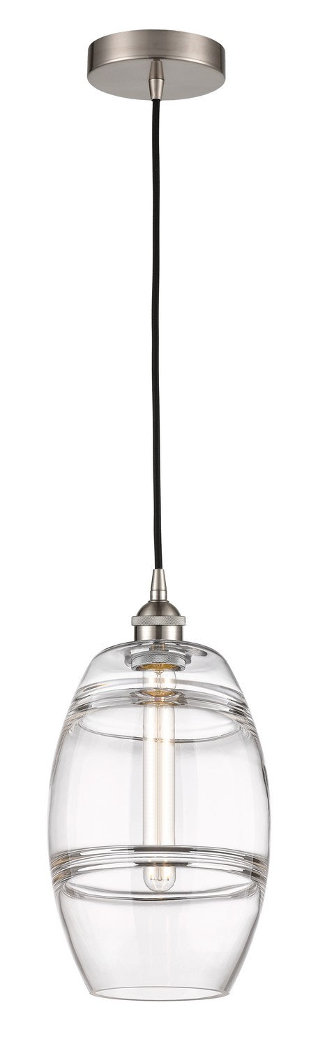 Innovations - 616-1P-SN-G557-8CL - One Light Mini Pendant - Edison - Brushed Satin Nickel