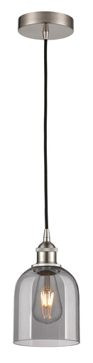 Edison One Light Mini Pendant Brushed Satin Nickel