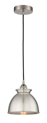 Edison One Light Mini Pendant Brushed Satin Nickel