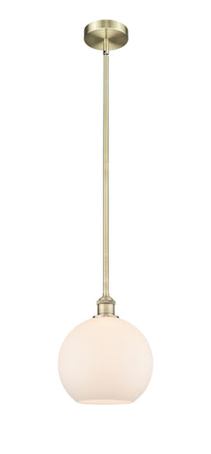 Edison One Light Mini Pendant Antique Brass