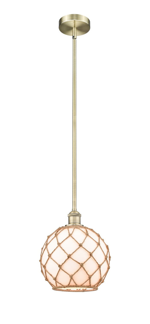 Innovations - 616-1S-AB-G121-10RB - One Light Mini Pendant - Edison - Antique Brass