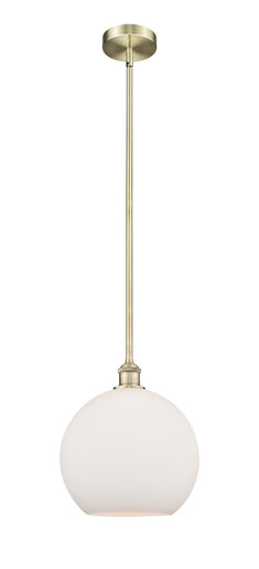 Edison One Light Mini Pendant Antique Brass