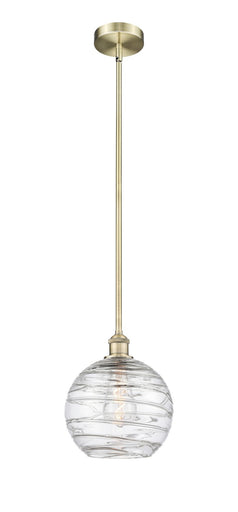 Edison One Light Mini Pendant Antique Brass