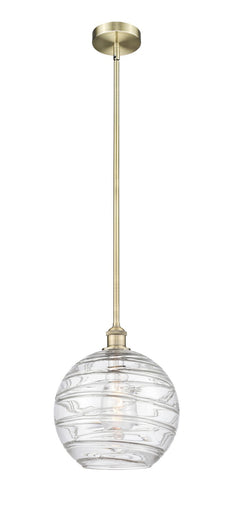 Edison One Light Mini Pendant Antique Brass